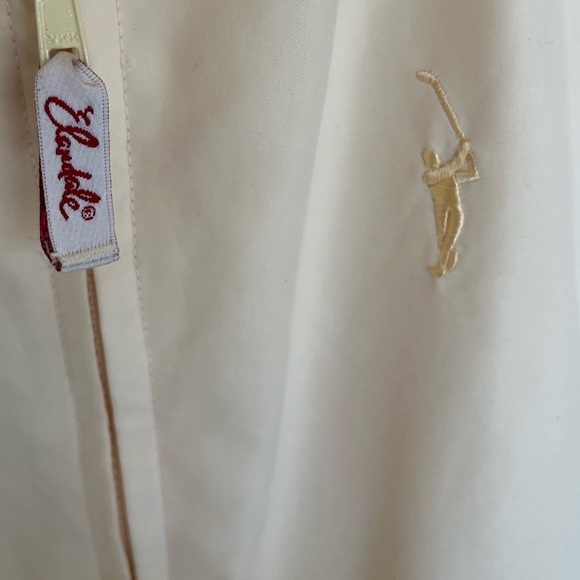 Vintage Elandale Pale Yellow Sleeveless Golf Vest With Pockets Small - Picture 5 of 5